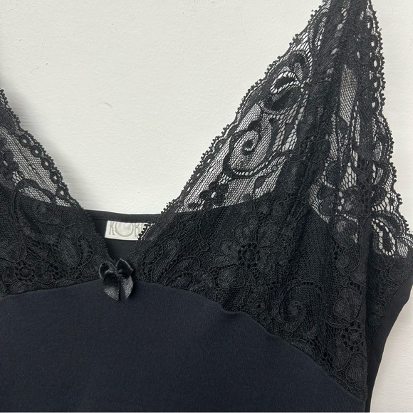 Lacy black slip dress 🕸️🖤 - Picture 4 of 4